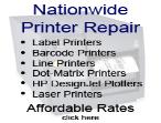 Nationwide printer repair